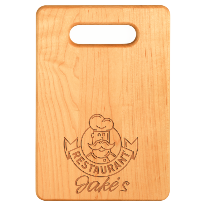 9" x 6" Maple Wood Cutting Board