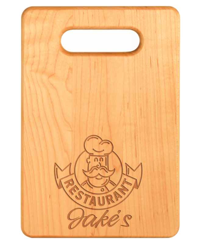 9" x 6" Maple Wood Cutting Board