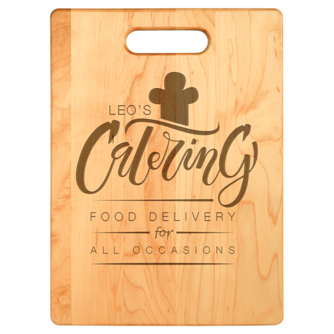 13.75" x 9.75" Maple Wood Cutting Board